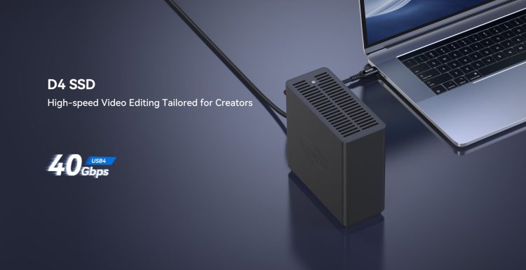 TerraMaster D4 SSD Unveiled: 40Gbps All-Flash 4-Bay Storage Solution Empowers Media Creators and Accelerates NAS Expansion