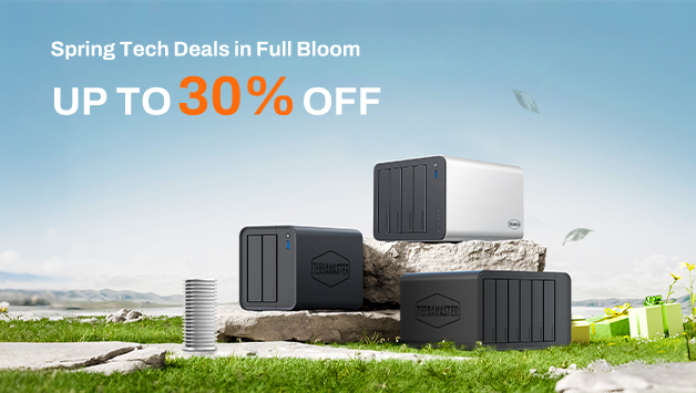 Soldes de Printemps TerraMaster : Jusqu’à -30% sur les stockages NAS et DAS — La nouvelle gamme phare également concernée !