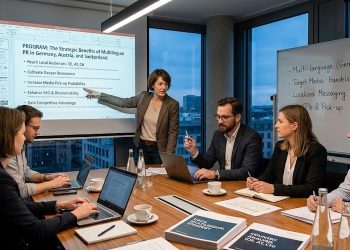 Relations presse multilingues dans la région DACH : les avantages des communiqués de presse localisés